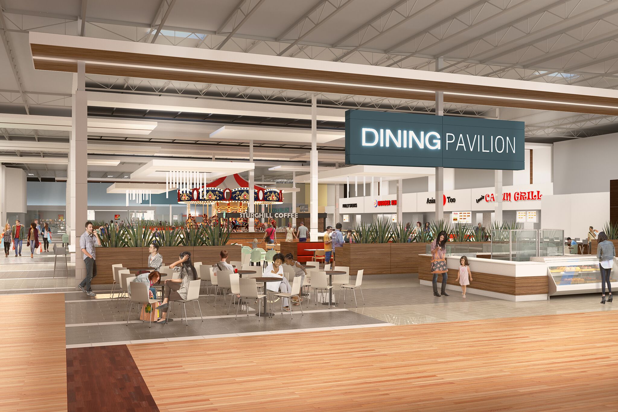 Katy Mills food court is one of many areas getting a major